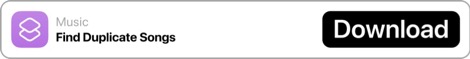 Find Duplicate Songs Shortcut Find Duplicate Songs Shortcut