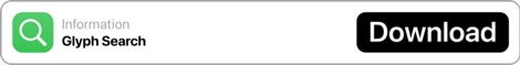 Glyph Search Shortcut Glyph Search Shortcut