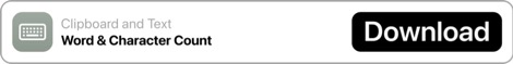Word & Character Count Shortcut Word & Character Count Shortcut